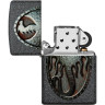 Зажигалка ZIPPO METAL DRAGON SHIELD DESIGN 49072