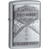 Zippo Harley-Davidson 20229, матовая серебристая